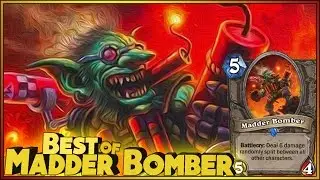 Hearthstone Best of Madder Bomber - Funny and lucky Rng Moments