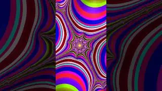 #hypnotic #hallucination #psychedelic Trippy Bliss: Fast-Paced Fractal Dance with Psytrance Beats