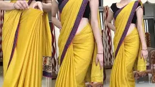 Weird Trick To Get Perfect Pleats On Heavy Sari-How To Wear Heavy Saree Perfectly: Love Your Look