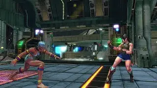Street Fighter X Tekken - Elena & Sakura VS Julia & Alisa