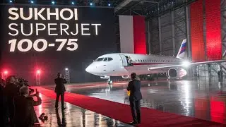 НЕВЕРОЯТНО! Первый взгляд на Sukhoi Superjet 100-75 в легендарном российском шоуруме 🇷🇺✈️