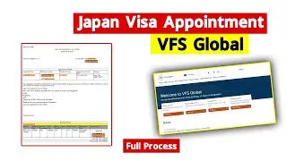 How to Book Japan Visa Appointment from VFS Global | Japan Visa Appointment Booking Rules