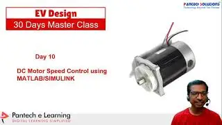 DC motor speed control using matlab simulink Day 10 electric vehicle