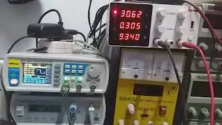test step motor on 110 KHz