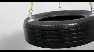 3-Chain Rubber Tire Swing