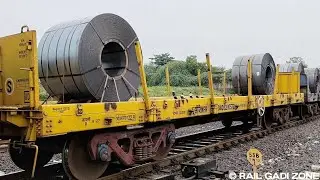 Akola Purna Electrification Goods Train | Wires & Cables for Railway Electrification | Twin WDG4D