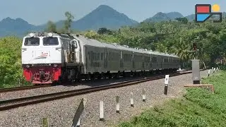 MANJAKAN MATA dan TELINGA | Nonton kereta api dengan pemandangan Indah di Sidowayah Kulon progo