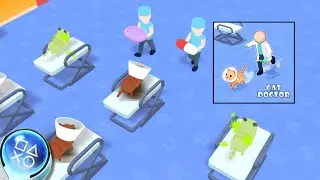 Cat Doctor 🐈&zwj;⬛💉💊👨🏻&zwj;⚕️ - Easy 5 min Platinum with Cheat Code [100% TROFEOS 🏆] (PS4/PS5).