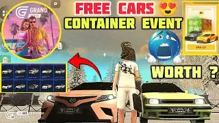 Finally I Got 2 Free Cars😍 From Container Event In Grand Mobile RP life Simulator?#grandrp#gtarp#gta