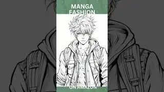 A Kapito Coloring Book: Manga Fashion Coloring Book