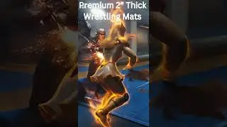 Premium 2&rdquo; Thick Wrestling Mats &ndash; Flexi Roll Design  Animal Fightwear