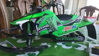 Rc Yamaha Snowmobile Paintjob! SUBSCRIBE