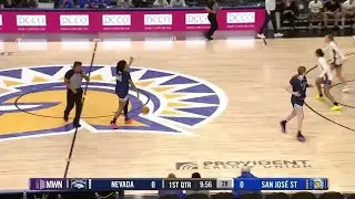 HIGHLIGHTS: Nevada at San Jos&eacute; State Women's Basketball 1/21/2026