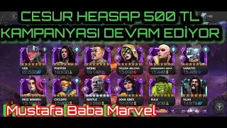 Marvel Cesur Hesap Kampanyası Devam Ediyor - Mustafa Baba Marvel 