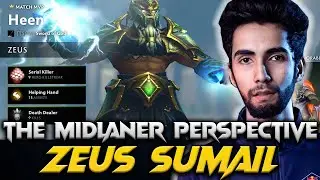Crazy MVP Sumail Play Zeus The Midlaner Dota 2 Pro Full Gameplay #dota2 #zeus #sumail