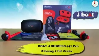 Boat Airdopes 441 Pro || Unboxing & Full Review || Twin Ear-Buds || Tech Reveal Tamil