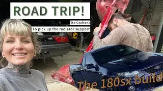 180SX Build | ROAD TRIP for the Radiator Support Panel!