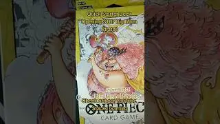 One Piece Card Game ST07 Big Mom Pirates Deck Opening #onepiece #onepiececardgame #onepiecemonday