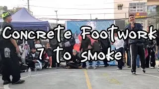 7 To Smoke Footwork Concrete Edition | Let's Groove Vol.9