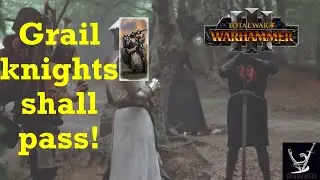 Total War: Warhammer 3 patch 3.1 Bug lance formation Grail Knights