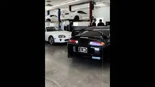 He Has Six Supras In His Garage 😲#toyota#supra#supramk4#jdm#cars#car#caredit#viralvideo#shorts