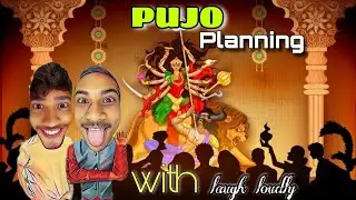 PUJO PLANING WITH LAUGH LOUDLY @laughloudly001 #durgapujo #kolkata #indiasbigestfastibel