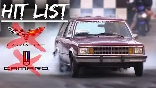 Grandpa Station Wagon Dusts Corvette, Camaro, More!