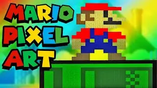 Retro Mario Pixel Art - Ark Survival Evolved
