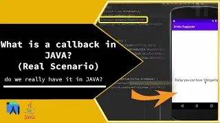 Как создать обратный вызов Java в Android Studio (пошаговое объяснение)