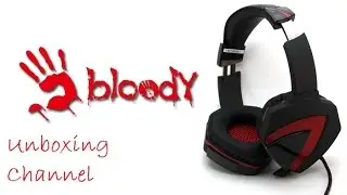 Unboxing gaming headset A4tech Bloody G501