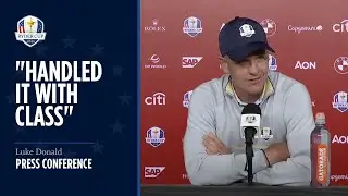 Luke Donald Press Conference | Day 1 | 2025 Ryder Cup