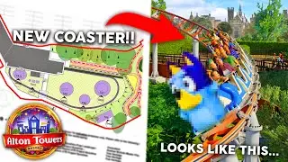 I recreated Alton Towers' NEW Roller Coaster 2026!!