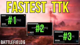 10 самых быстрых видов оружия TTK в Battlefield 6 (мета-оружие в первом сезоне)
