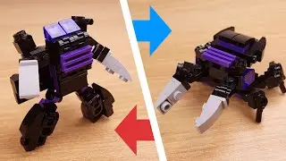 LEGO brick bug transformer robot tutorial Stagbee #LEGO #MOC #レゴ変形ロボ #レゴアイデア #레고변신로봇