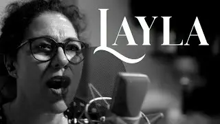 Layla - Eric Clapton - Acoustic Cover - Female singer - Live  Studio Recording