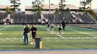 First tumbling hs experience sideline cheer
