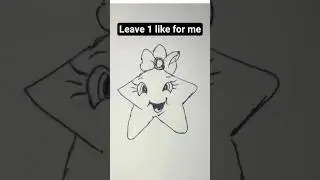 Easiest Star Drawing EVER! 🌟 Twinkle Twinkle Little Star Art
