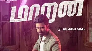 🎧 Maaran - 8D BGM | Maaran First Look BGM | D43 BGM