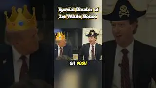🎭  King Trump & Captain Zuckerberg: The Hot Mic Theater
