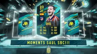 PLAYER MOMENTS SAUL SBC! - FIFA 21 Ultimate Team