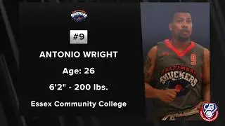 2017 CBA Season - HIGHLIGHTS: Antonio Wright (Baltimore Shuckers)