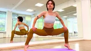 💦Deep Floor Warrior Pose Body Shine, Movement Precision, Sexual Energy🧘&zwj;♀️