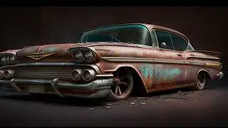Rusty Chevrolet Impala