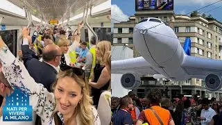 Inaugurazione metropolitana M4 Linate San Babila Milano!