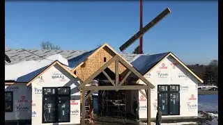 BCdesignbuild Custom Home with Timber Frame Porches