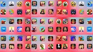 Freaky Clown,Ice Scream,Ice Scream 2,Dark Ice Scream Hunt,Scary Teacher 3D,Virtual Mom,Scary Boss,