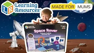 Unboxing & Review of Learning Resources Space Rover Deluxe Coding Activity Set Toy #toys