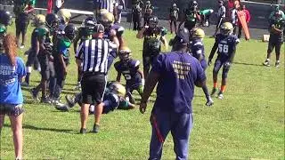 LSA JR Lions vs Louisville Packers 2017 LYFL week 7