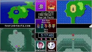 Final Fantasy V Four Job Fiesta 2021 Opening Race