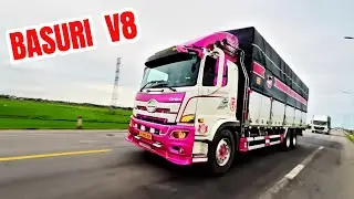 Xe tải b&oacute;p k&egrave;n basuri v8 k&egrave;n ong v&agrave;ng si&ecirc;u kinh điển